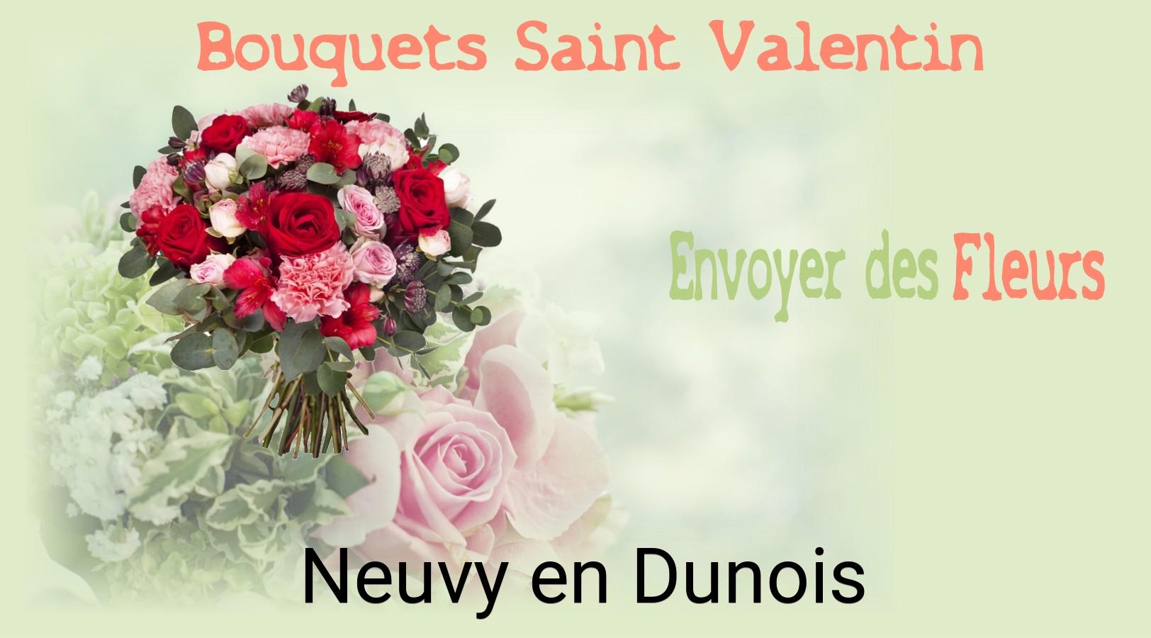 Roses de Saint-Valentin livrées à Neuvy-en-Dunois